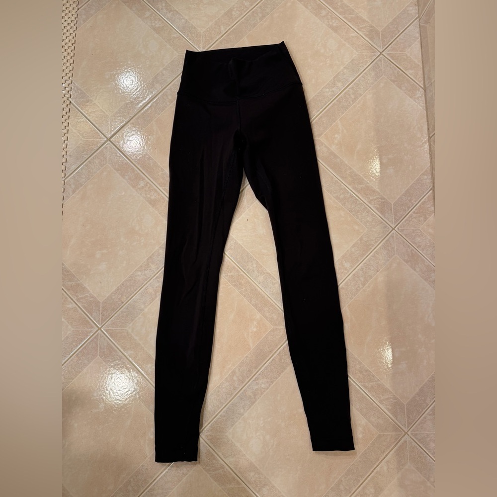 lululemon align size 2 Black Leggings 28”